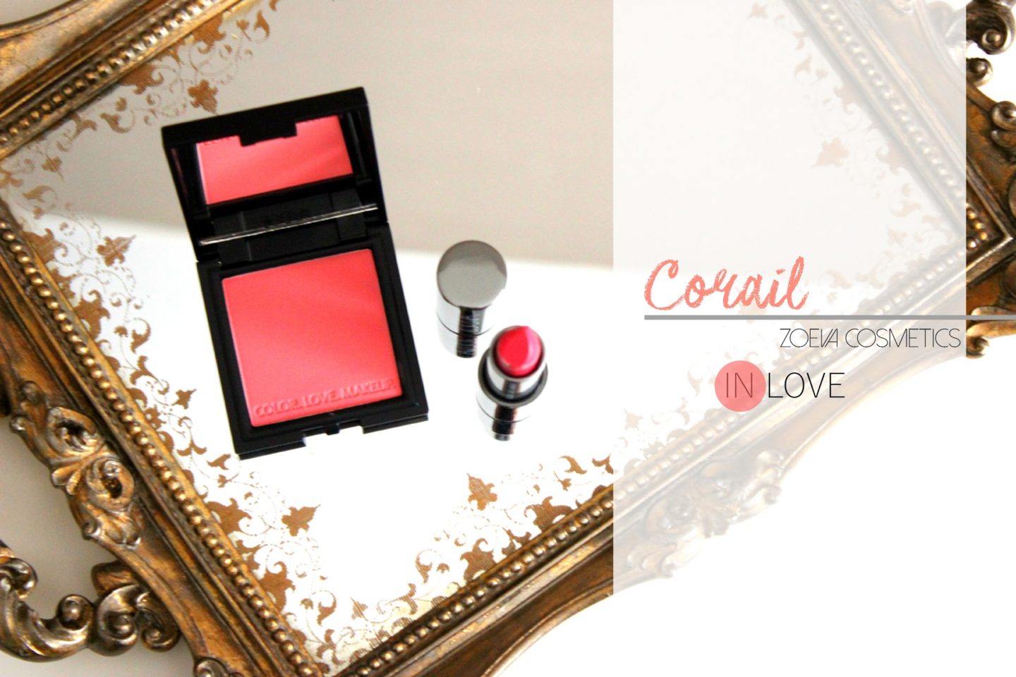 Corail in Love avec Zoeva Cosmetics julieetsesfutilites.blogspot.fr