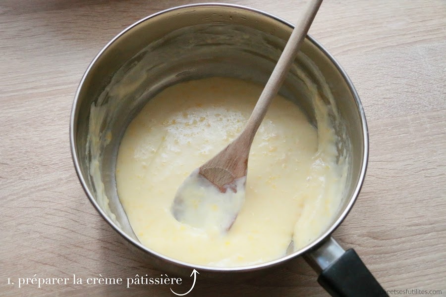 réaliser une crème pâtissière en 5 minutes