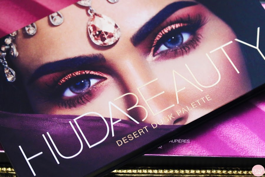 avis makeup swatches palette desert dusk huda beauty
