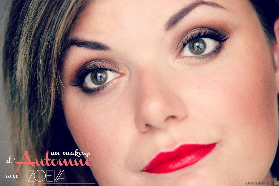 Un makeup d'Automne avec la palette Naturally Yours de Zoeva ! julieetsesfutilites.com