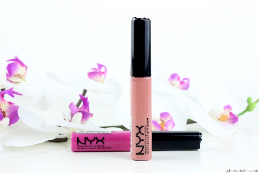 Les Mega Shine Lip Gloss de NYX - julieetsesfutilites.com