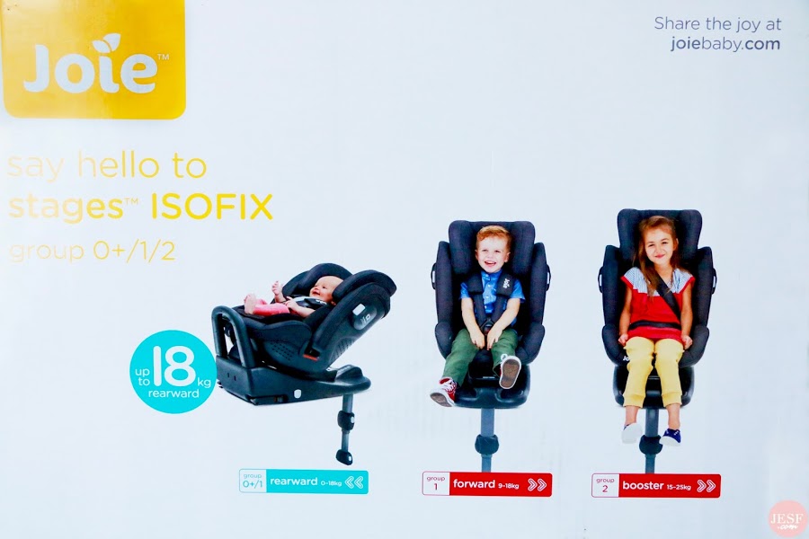 L'instant Maman & bébé #4 | On teste le tout nouveau siège auto Stages Isofix de Joie ! julieetsesfutilites.com